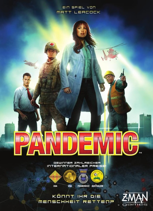Actual product image Asmodée Pandemic (German)