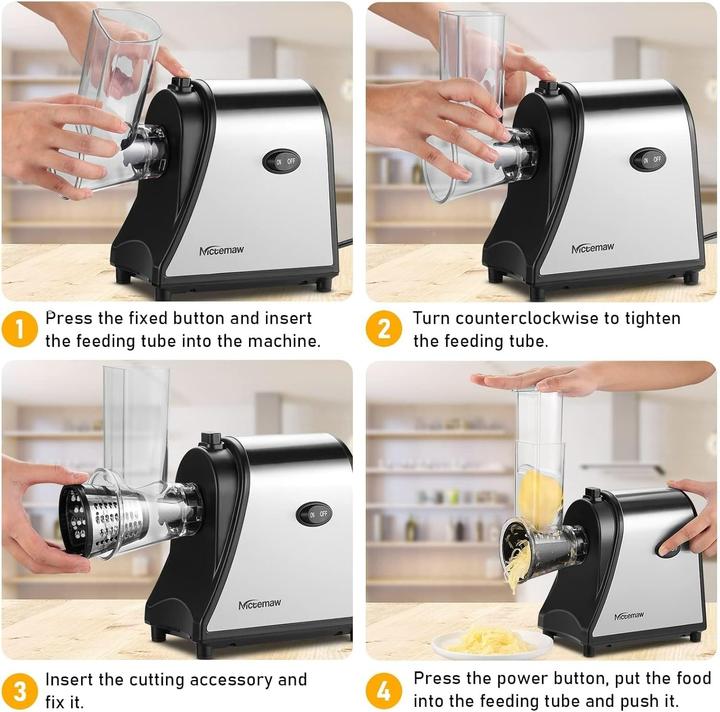 Actual product image Meykey Electric Vegetable Cutter