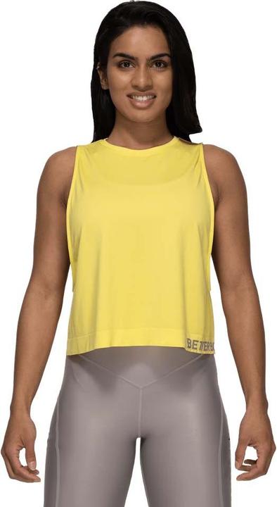Actual product image Better Bodies Rockaway Seamless Tank Lemon Yellow (L)