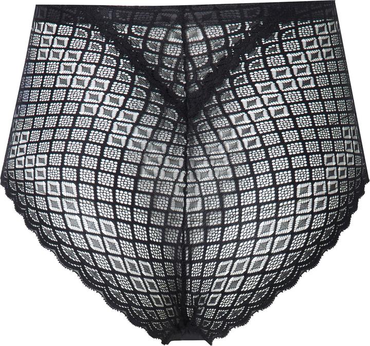 Immagine prodotto TruYou Maxi slip a vita alta in confezione doppia con retro di pizzo (62, Confezione da 2)