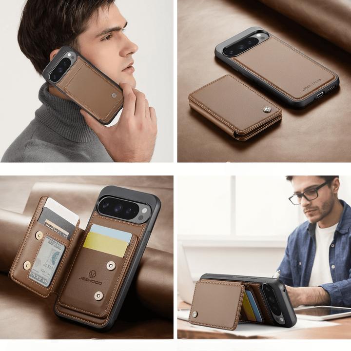 Actual product image Cover-Discount Google Pixel 9 Pro XL - 2-in-1 back cover with credit card holder (Google Pixel 9 Pro XL)