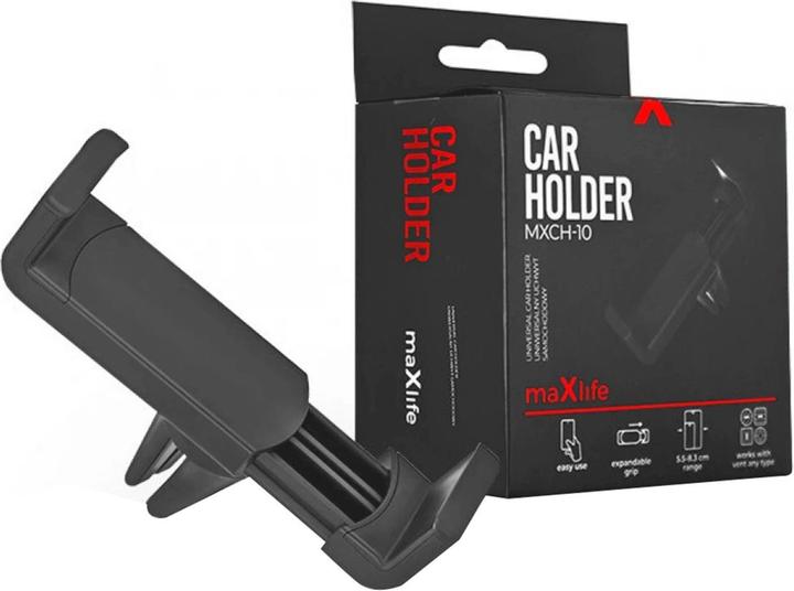 Produktbild Maxlife car holder for air vent MXCH-10 black