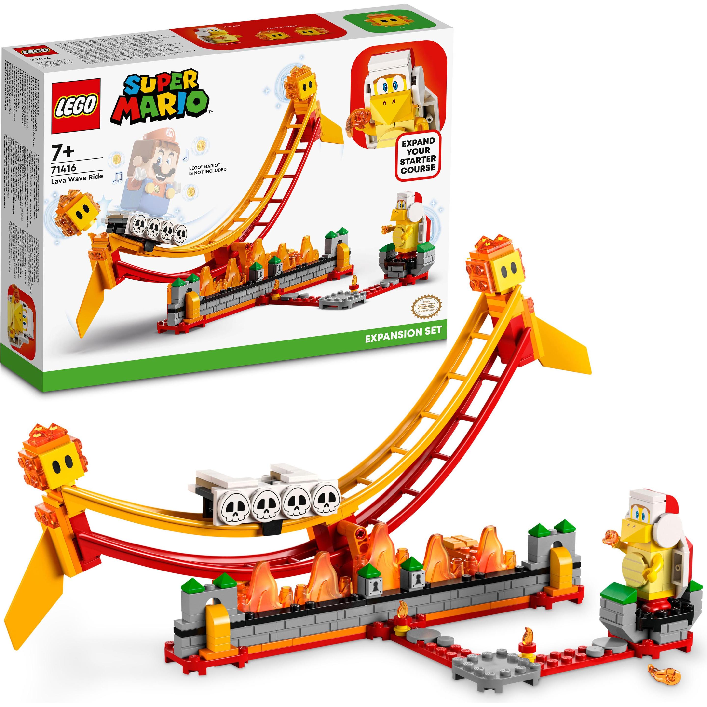 Thumbnail - LEGO Lavawelle-Fahrgeschäft – Erweiterungsset (71416, LEGO Super Mario)