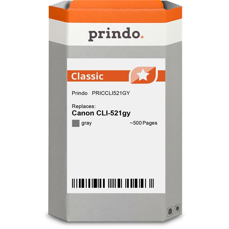 Prindo, Cartucce, Classic Gris Cartouche d'encre PRICCLI521GY