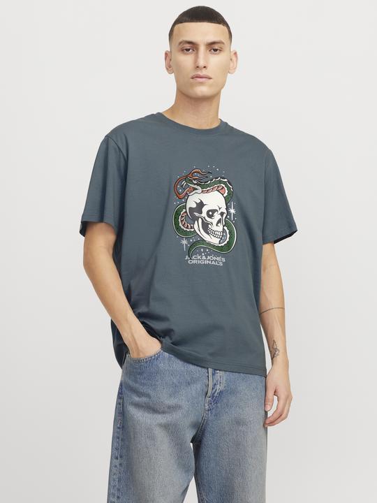 Produktbild Jack & Jones Gedruckt Rundhalsausschnitt T-shirt T-shirt (XS)