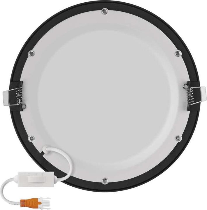 Produktbild Emos LED-Einbauleuchte NEXXO, rund, schwarz, 18W, mit Change CCT (1600 lm)