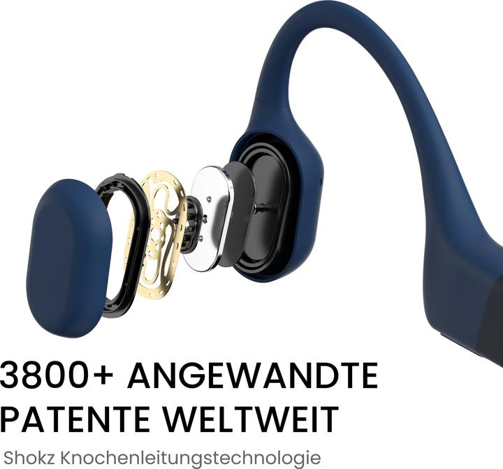 Image du produit Shokz OpenRun USB-C (pas de réduction du bruit, 8 h, Sans fil)