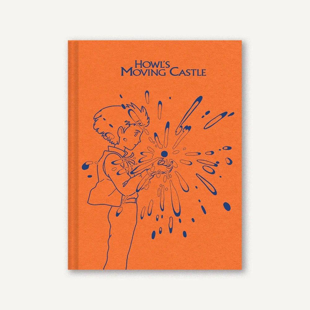 Abrams & Chronicle, Heft + Block, Studio Ghibli Howl's Moving Castle Notebook (21 x 16 cm, Blanko, Harter Einband)