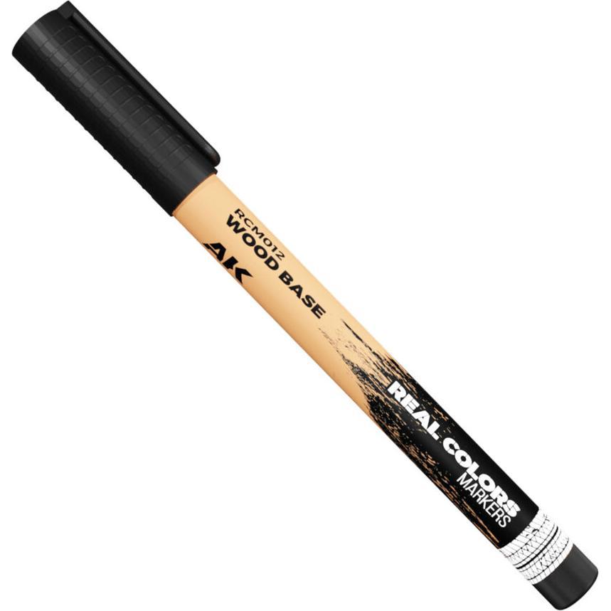 AK Interactive, Marker, Real Colors Marker Wood Base