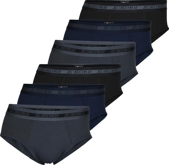 Immagine prodotto JBS Confezione da 6 slip midi / mutande in bambù (XL, confezione da 6)