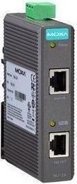 Moxa INJ-24-T - PoE injector, maximum output of 30 W at 2448 VDC (802.3af (PoE), 802.3at (PoE+), 30 W)