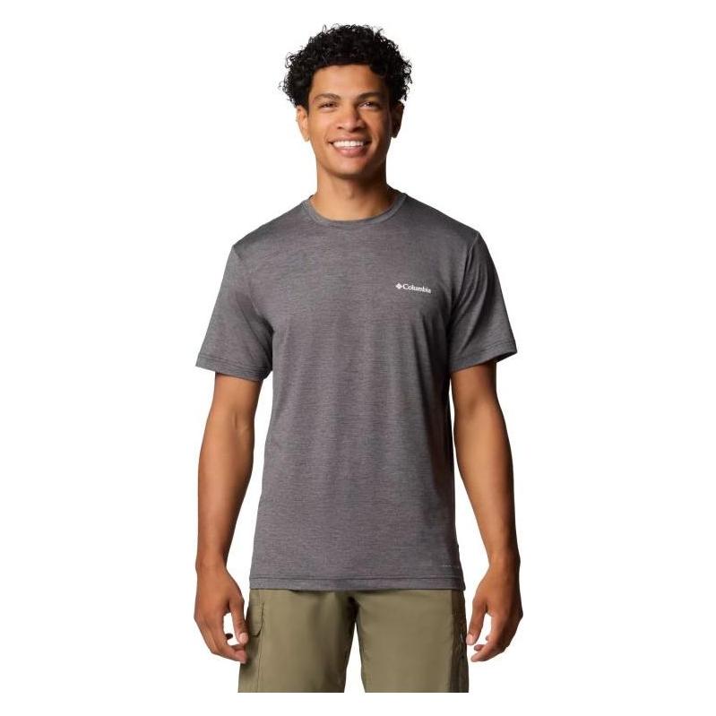 Columbia, Herren, Shirts, Kwick Hike Back Graphic Tee Schwarz, Schwarz, (M)