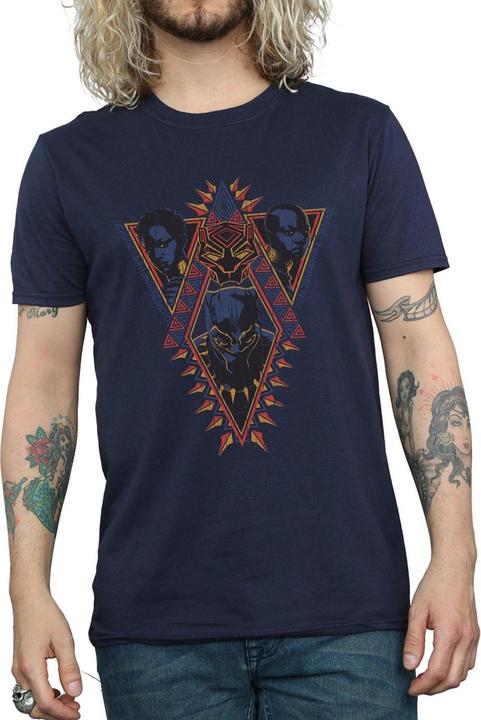 Produktbild Black Panther Tribal Heads TShirt (XL)