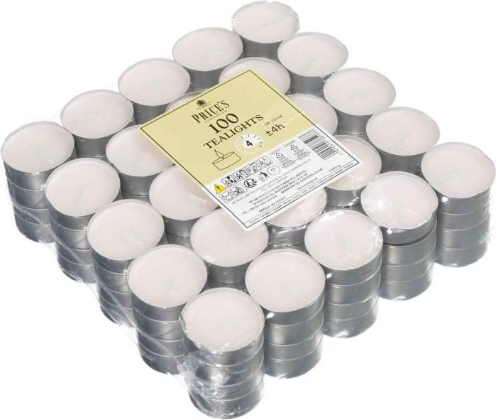 Produktbild Price's candles Teelichter 100erPack (100 Stk.)