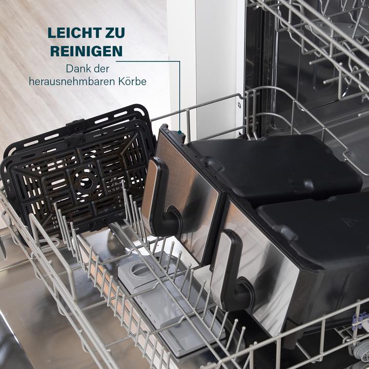 Produktbild Princess Double Basket Aerofryer Heissluftfritteuse