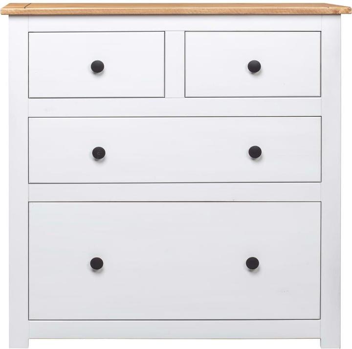 Blanc et couleur bois naturel