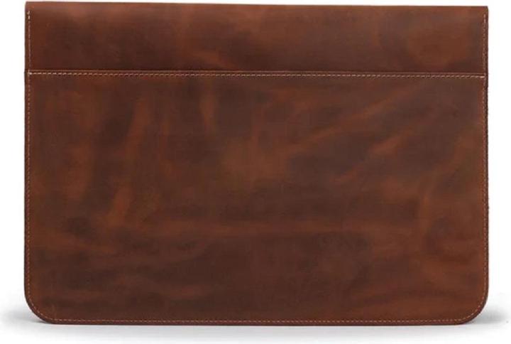 Actual product image Only-Bags.Store Leather sleeve, bag for MacBook laptop - 15 (15")