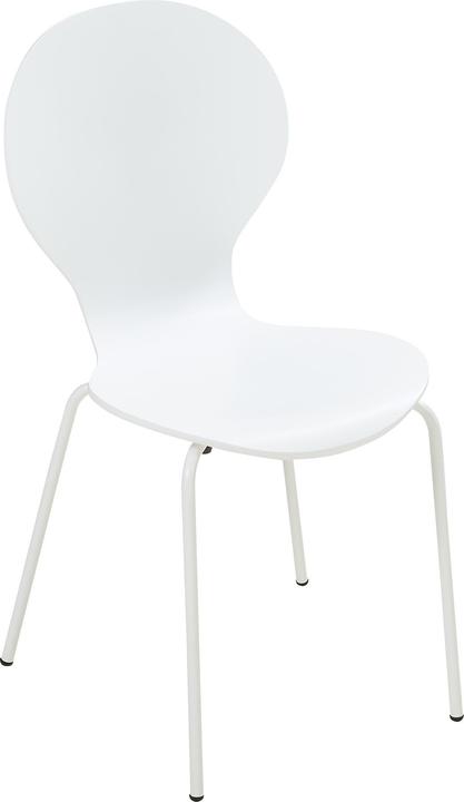 Produktbild En.Casa Esszimmerstuhl Etne 4er Set Weiss