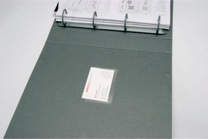 Produktbild Q-Connect Visitenkartentaschen (95 x 60 mm)