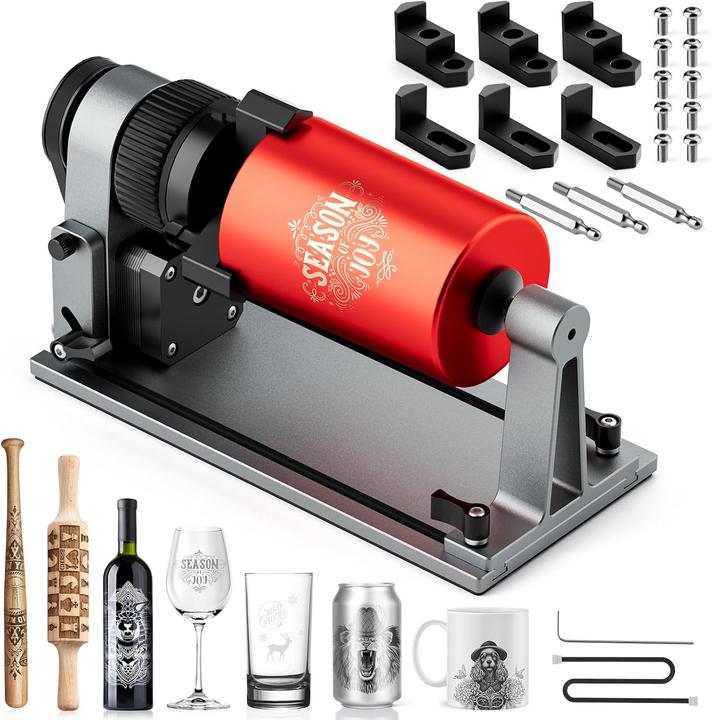 Image du produit Woxcker Laser-Rotationswalze für Gravurmaschinen