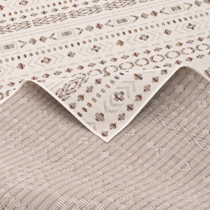 Actual product image Pergamon In & Outdoor Teppich Flachgewebe Campus Ethno (120 x 170 cm)