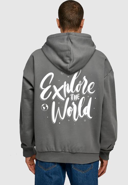 Produktbild Merchcode Wording - Explore The World Ultra Heavy Hoody - 174823 (L)