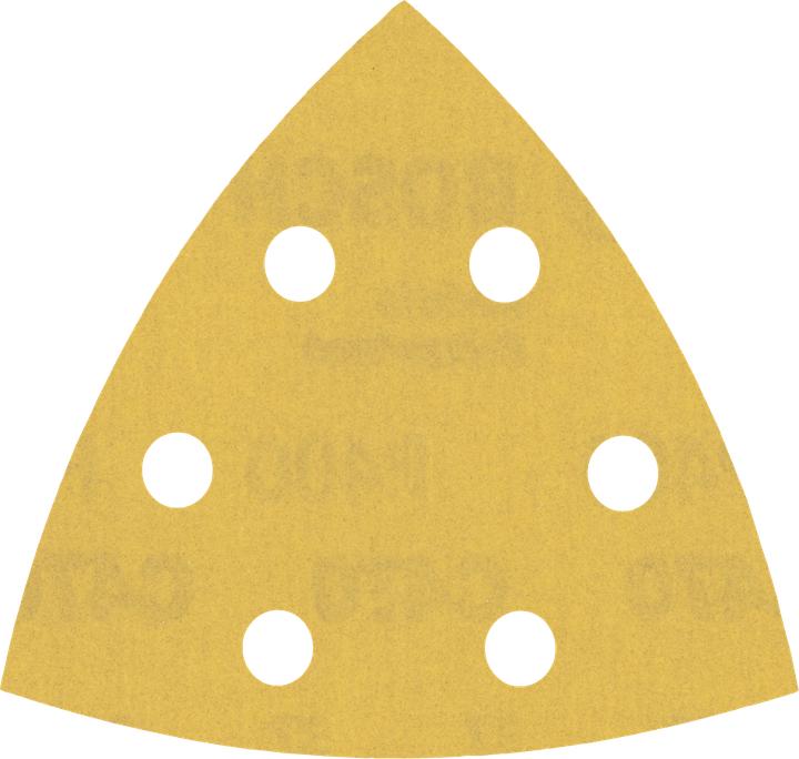Image du produit Bosch Professional Zubehör EXPERT C470 Papier abrasif pour ponceuses Delta, 93 mm, G 400, 5 pièces (400)