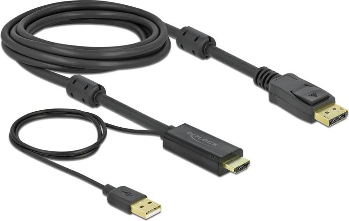 Produktbild Delock HDMI (Typ A) — DisplayPort (3 m, HDMI, 1.2)