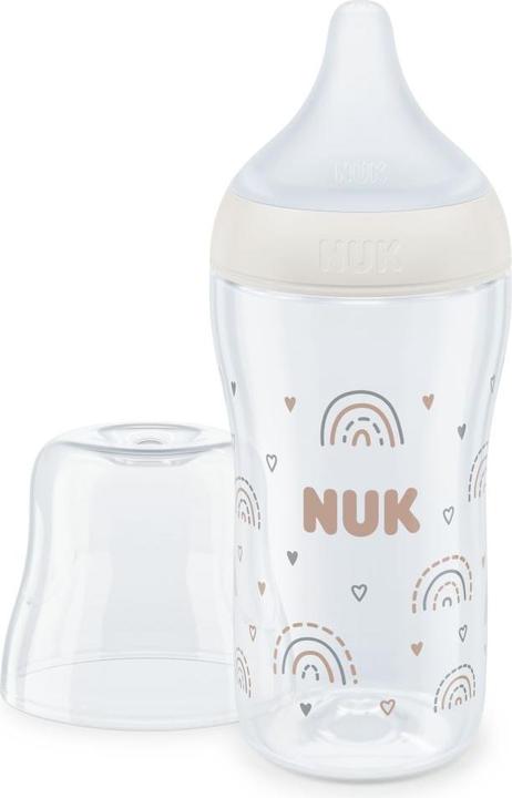 Produktbild NUK Babyflaschen PP-Flasche Perfect Match 260 ml + Silikon-Sauger (260 ml)