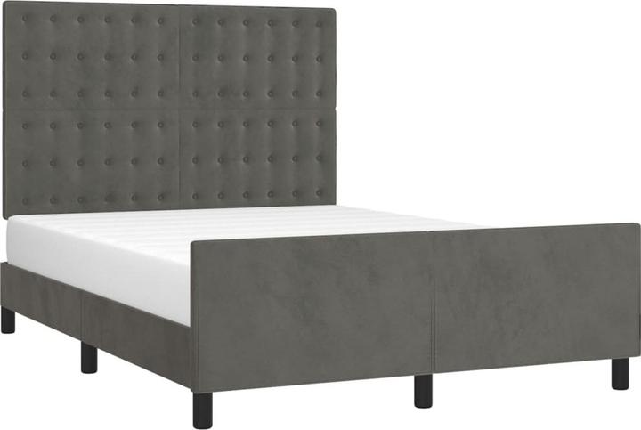 Immagine prodotto vidaXL Bettgestell mit Kopfteil (140 x 200 cm)
