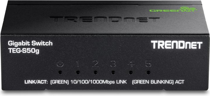 Actual product image Trendnet TEG-S50G GREENnet (5 Ports)