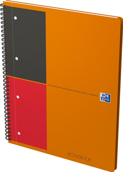 Image du produit Oxford Activebook A4 ligné (A4+, À rayures, Couverture souple)