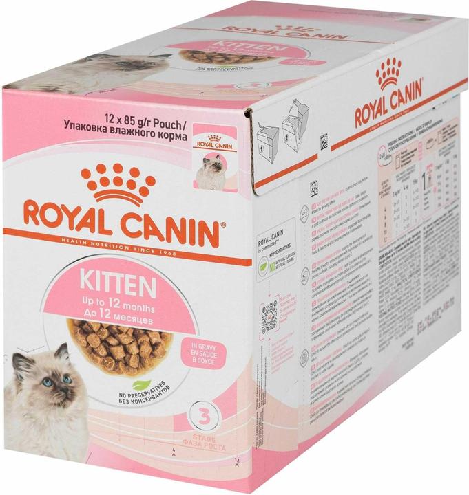 Produktbild Royal Canin Kitten Gravy (Junior, 12 Stk., 1020 g)