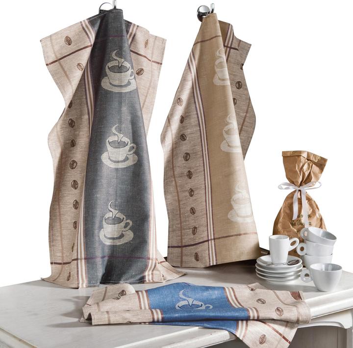 Image du produit Kracht Geschirrtuch 3er-Pack (70 x 50 cm)