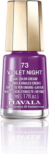 Actual product image Mavala Color Club - Violet Night 73 (Violet Night, Colour paint)