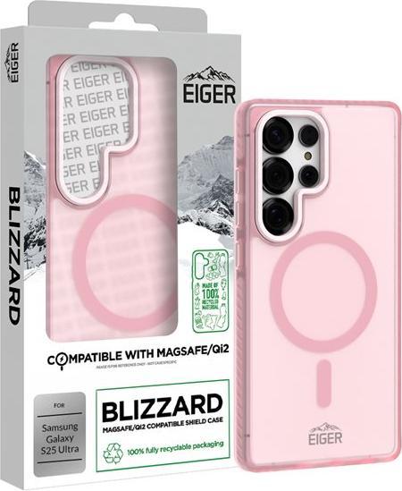 Image du produit Eiger 3m Ultra-Protection Magsafe-Case GRS Blizzard Magsafe Case GRS Pink (Samsung Galaxy S25 Ultra)