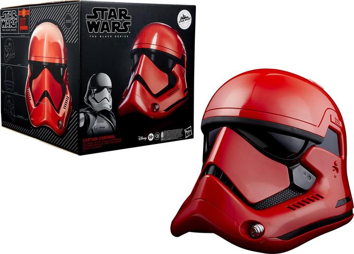 Produktbild Hasbro Star Wars The Black Series Galaxy‘s Edge Captain Cardinal elektronischer Rollenspiel-Helm