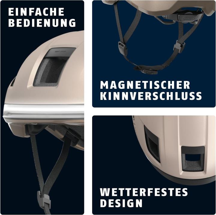 Produktbild Abus HYP-E champagne gold S (51 - 55 cm)