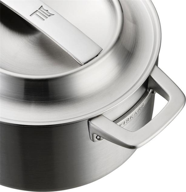 Actual product image Fiskars North steel puodas 3L (Pot, Steel, 28.50 x 10.70 cm)