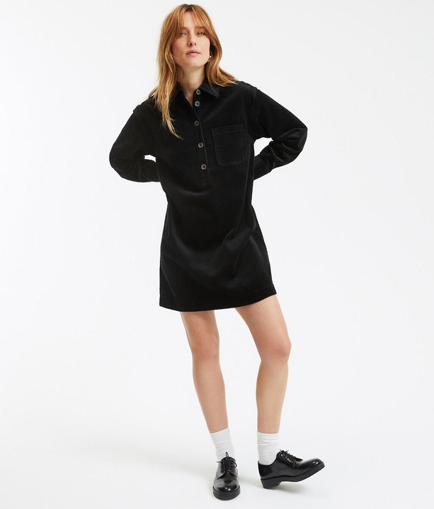 Image du produit La Redoute Collections Robe courte en velours côtelé Signature ALBANE (38)