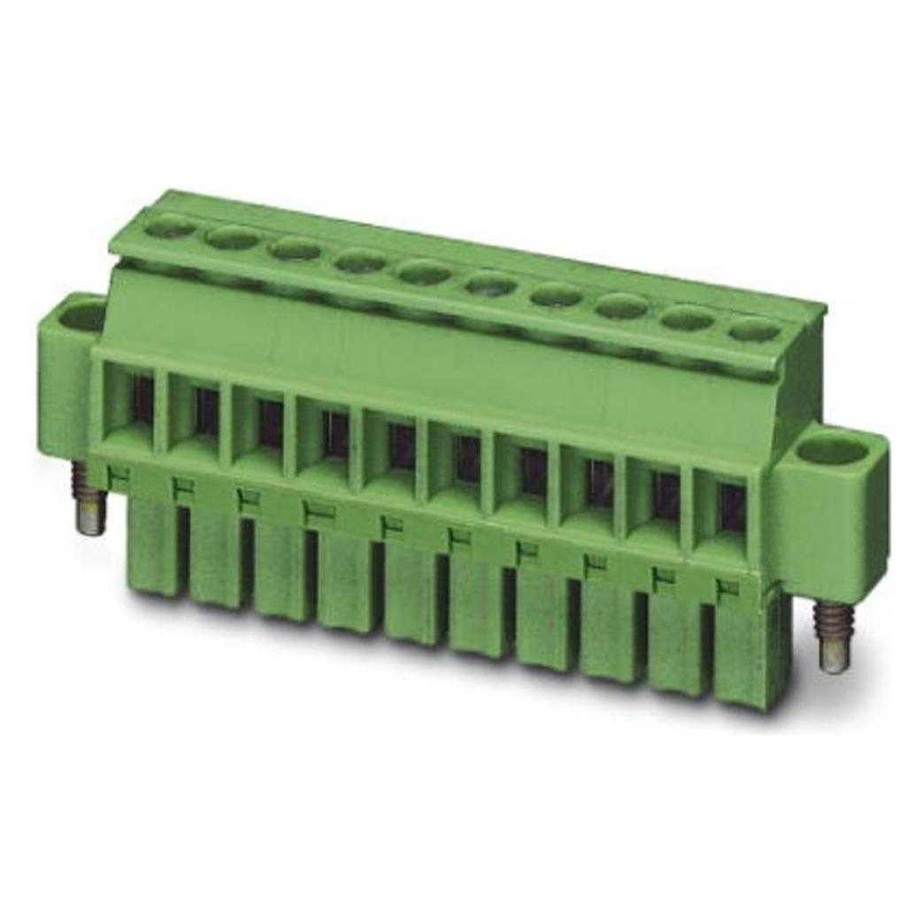 Phoenix Contact Verde Connettori Pcb Phoe, Cavo + Spina Elettrica,