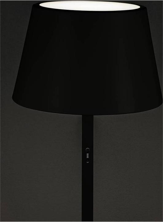 Produktbild Konstsmide Pomezia Akku-Stehleuchte schwarz (600 lm)