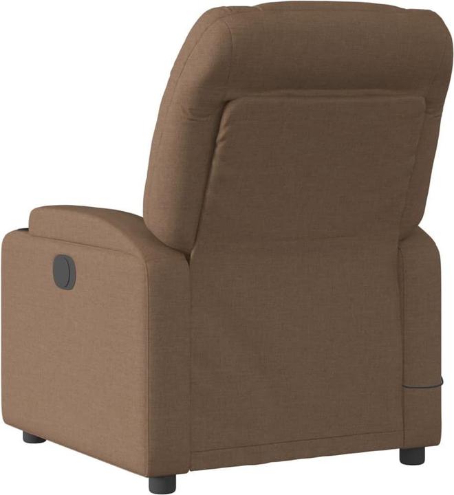 Actual product image vidaXL Massage chair electric fabric