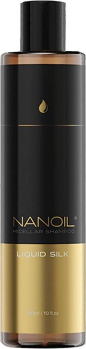 Nanoil Mizellenshampoo mit flüssiger Seide (300 ml, Flüssiges Shampoo)