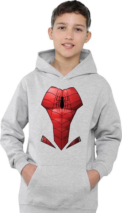 Produktbild Spiderman Kapuzenpullover Zum Überziehen meliert (128)