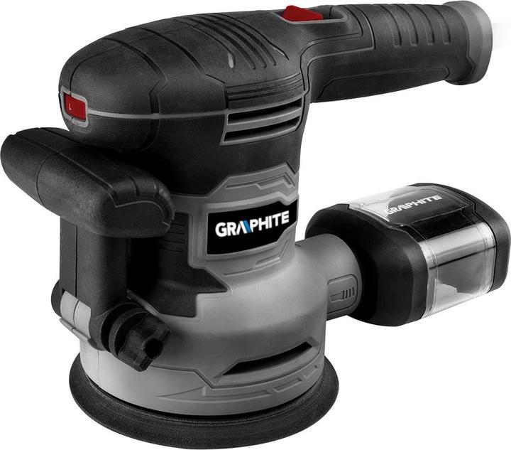 Produktbild Graphite Keramik-Schleifscheibe 450W, 125/150 mm Scheibe, Etui (Exzenterschleifer, 450 W)