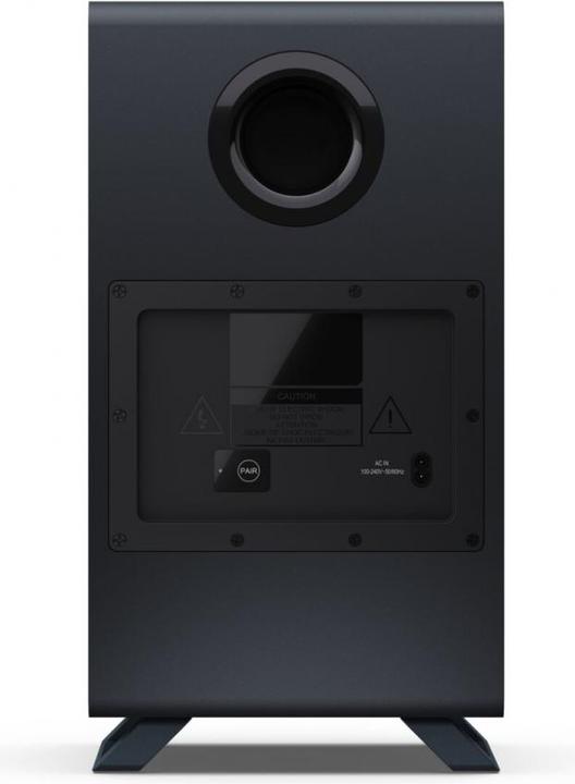 Produktbild Sharp Speakers HT-SBW55121(BK) Q 5.1.2 Dolby Atmos/ DTS:X Soundbar with Wireless Subwoofer, Black | (400 W, 2.1 Kanal)