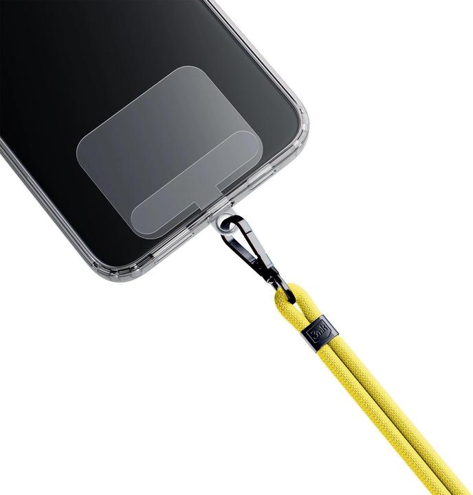 Produktbild 3MK EasyClip Yellow (black) smycz do telefonu