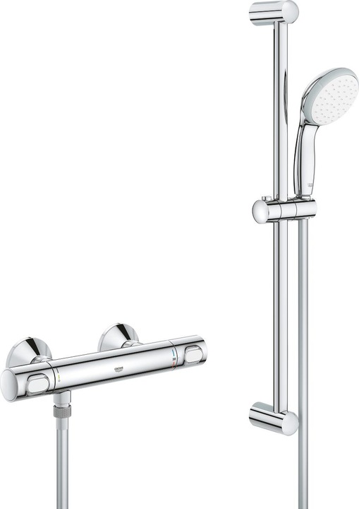 Actual product image Grohe Bath mixer with thermostat Precision Flow chrome 34800000
