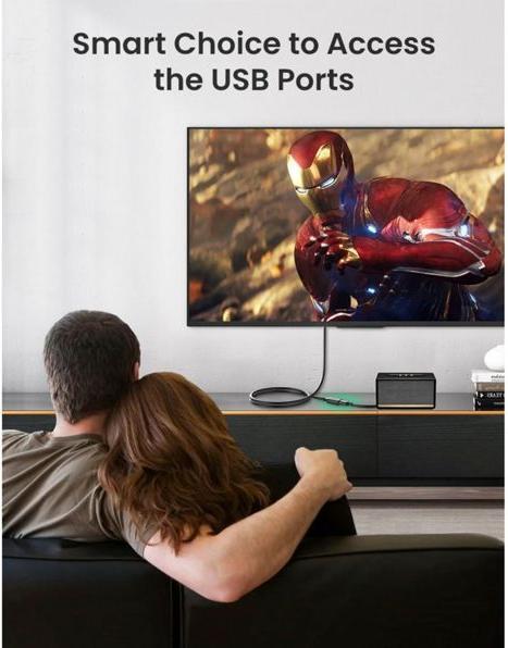 Productafbeelding Ugreen USB 3.0 verlengkabel type A mannelijk naar vrouwelijk (1 m, USB 3.0)